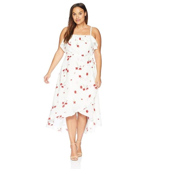 City Chic Maxi Miss Poppy Dress Plus Size - Picture 1 of 5